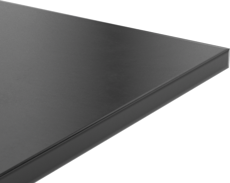 Hava Koşullarına Dayanıklı EPDM Kauçuk Levha, İçme Suyu için, 6" x 6", 1/4" Kalınlık