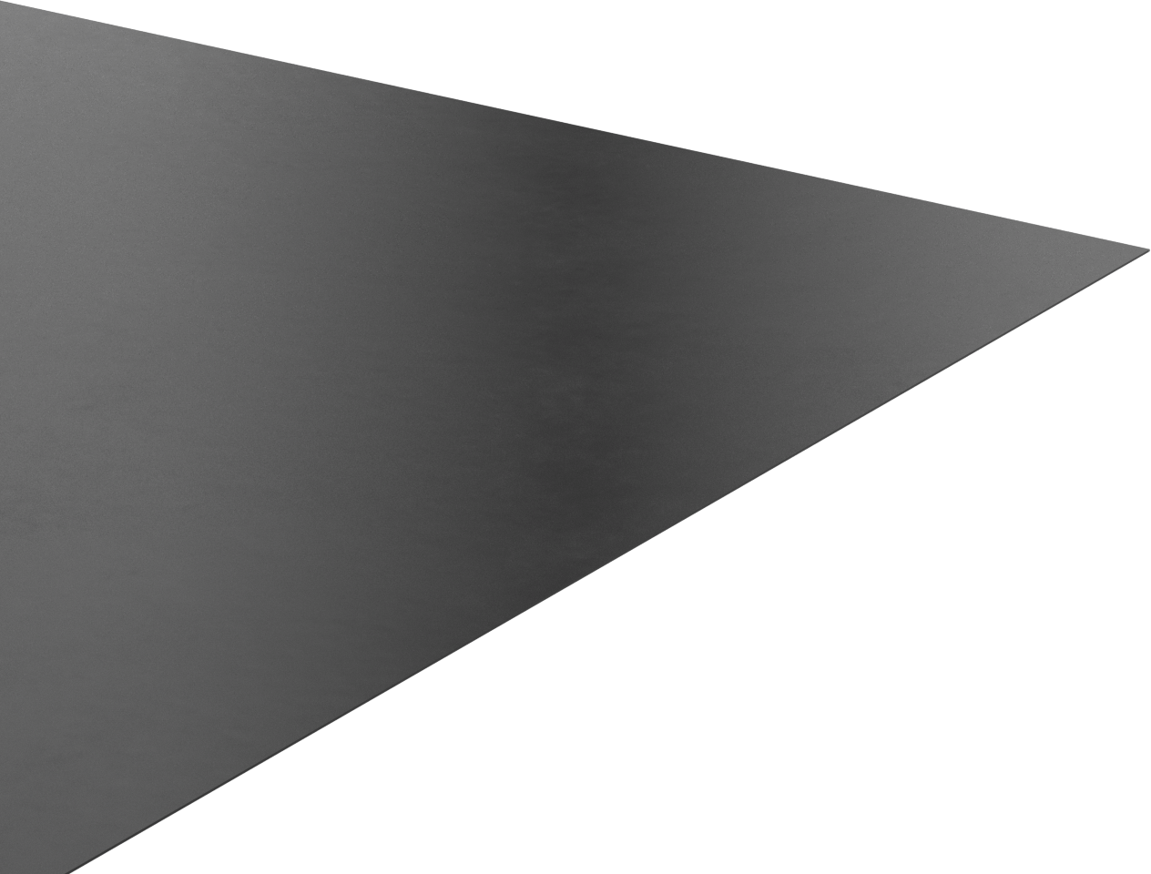Hava Koşullarına Dayanıklı EPDM Kauçuk Levha, İçme Suyu için, 36" x 36", 1/32" Kalınlık