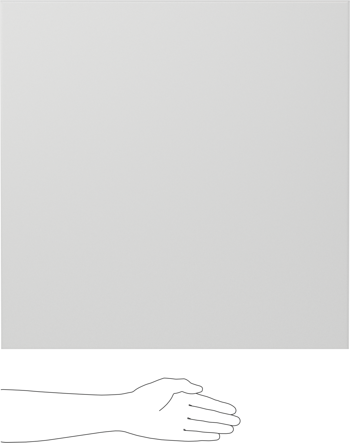 Neme Dayanıklı HDPE Levha, 24" x 24" x 3/8"