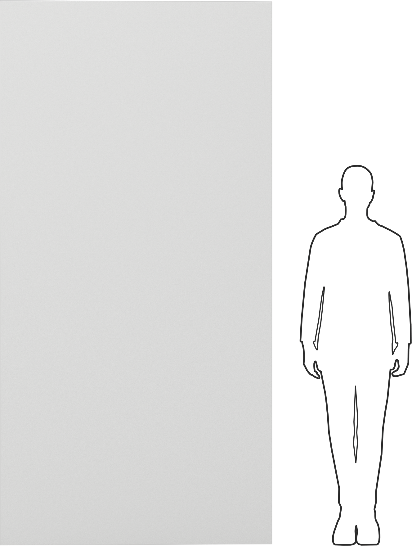 Neme Dayanıklı HDPE Levha, 48" x 96" x 3/8"