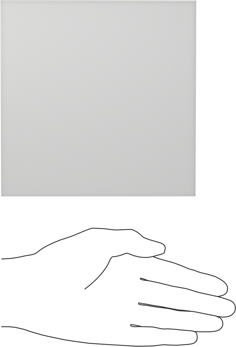 Neme Dayanıklı HDPE Levha, 6" x 6" x 5/8"