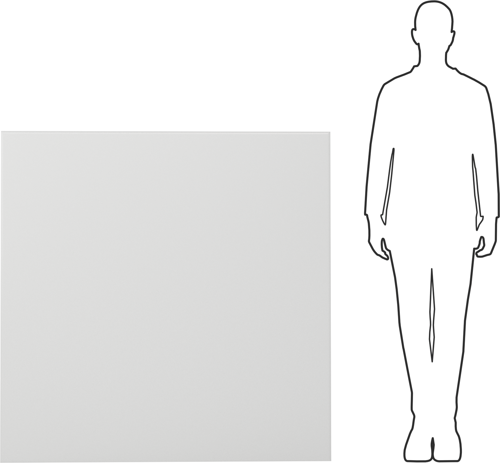Neme Dayanıklı HDPE Levha, 48" x 48" x 5/8"