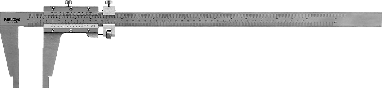 Vernier Kaliper, Hassas Ayar, Mitutoyo Numarası 160-151, 0“ - 18” Aralık