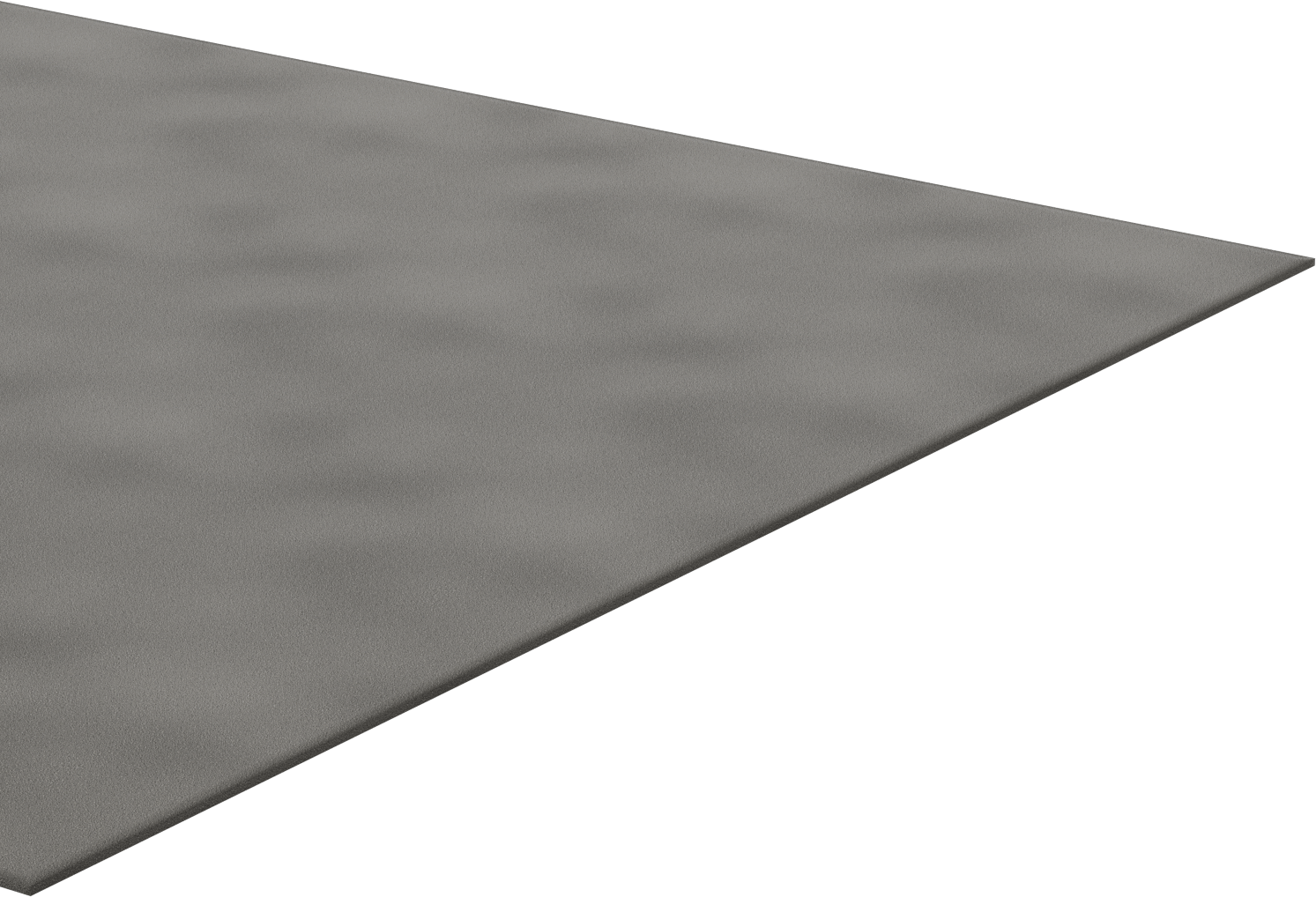Ultra Dayanıklı Süper Yastıklama İyonomer Köpük, Gri, 48" x 50" x 3/16"