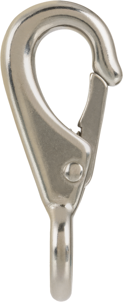 Gözlü 304 Paslanmaz Çelik Toka, 1/4" Çıtçıt Açılma Genişliği