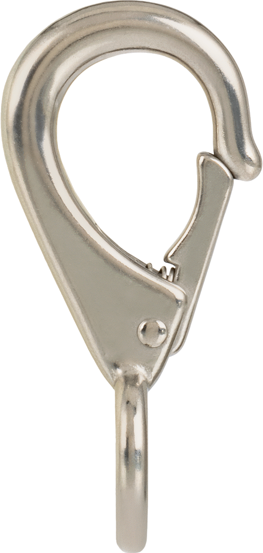 Gözlü 304 Paslanmaz Çelik Toka, 1/2" Çıtçıt Açılma Genişliği