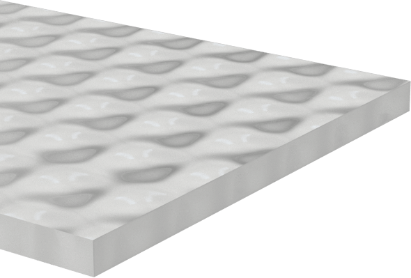 Yüksek Sıcaklık Yapışkan Arka Yüzlü Silikon Kauçuk, Süper Yumuşak Şerit, Çapraz Dokulu, 1/2" Genişlik x 60' Uzunluk