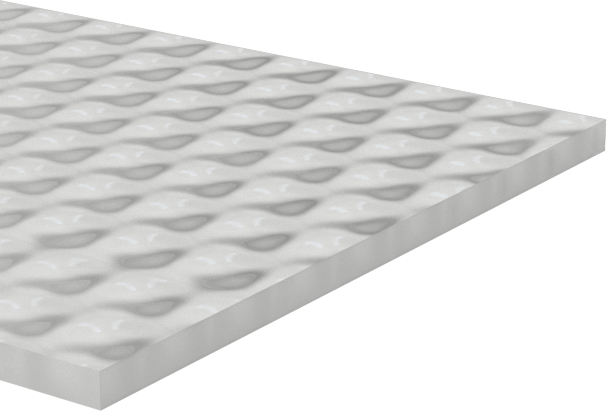 Yüksek Sıcaklık Yapışkan Arka Yüzlü Silikon Kauçuk, Süper Yumuşak Şerit, Çapraz Dokulu, 3/4" Genişlik x 60' Uzunluk