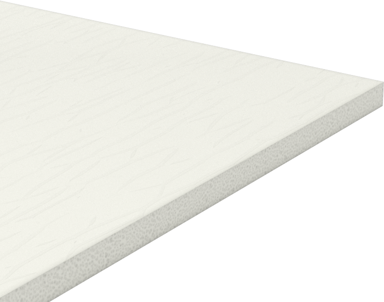 Esnek Silikon Köpük Levha, Alev Geciktirici, 6" x 6", 3/16" Kalınlık