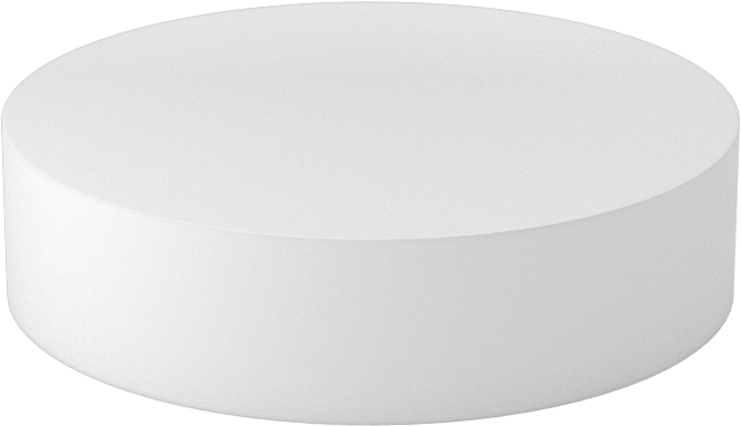 Neme Dayanıklı HDPE Çubuk, 4" Çap, 1" Uzunluk