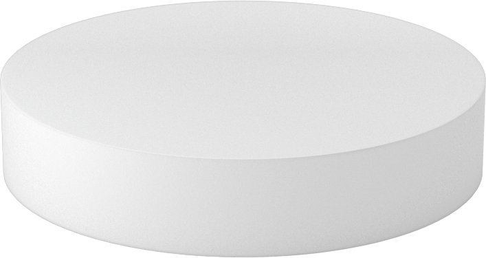 Neme Dayanıklı HDPE Çubuk, 5" Çap, 1" Uzunluk