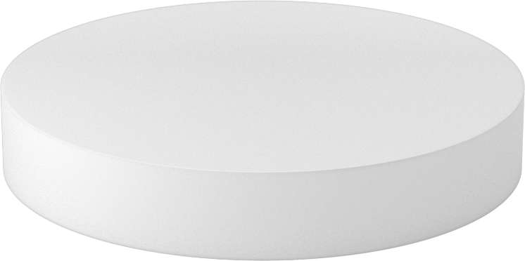 Neme Dayanıklı HDPE Çubuk, 6" Çap, 1" Uzunluk