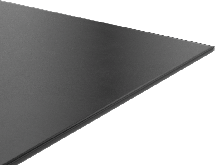 Yüksek Mukavemetli Viton® Floroelastomer Levha, Kimyasal Dayanıklı, 3" x 3", 1/32" Kalınlık