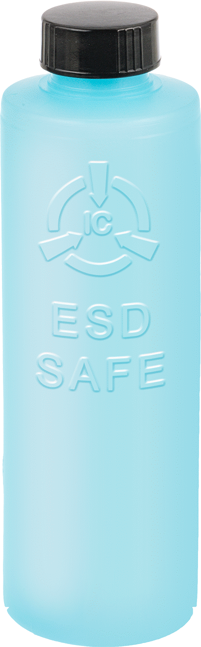 Antistatik Plastik Şişe, 8 FL. oz. Kapasite