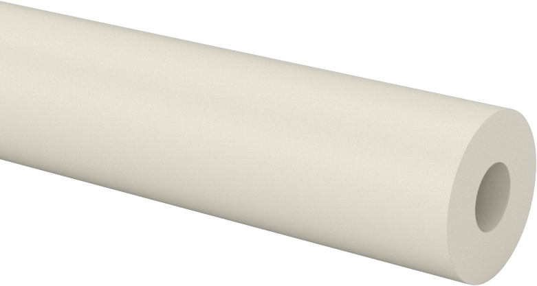 Aşınmaya Dayanıklı Naylon Tüp, Büyük Boy, 3/16" Duvar Kalınlığı, 5/8" OD, 1/4" ID, 5 Fit Uzunluk