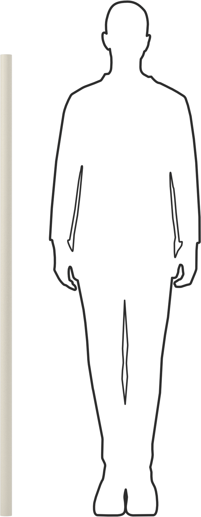 Aşınmaya Dayanıklı Naylon Tüp, Büyük Boy, 1/8" Duvar Kalınlığı, 1-1/2" OD, 1-1/4" ID, 5 Fit Uzunluk