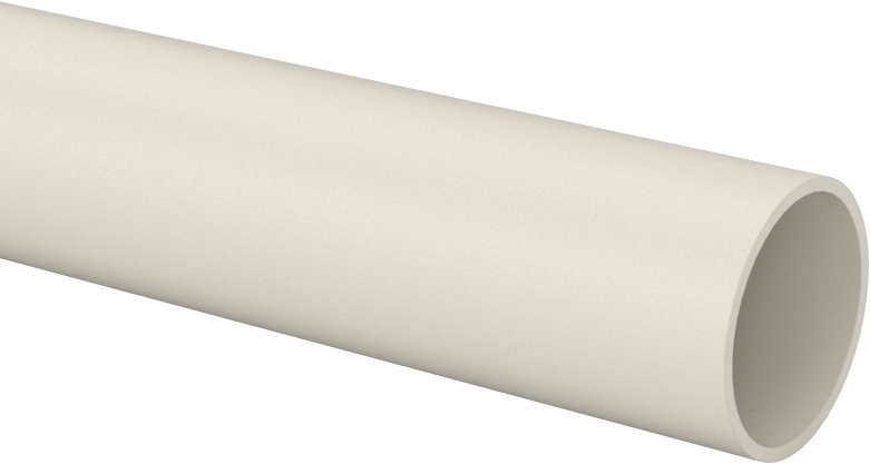 Aşınmaya Dayanıklı Naylon Tüp, 1/32" Duvar Kalınlığı, 5/8" OD, 9/16" ID, 5 Fit Uzunluk