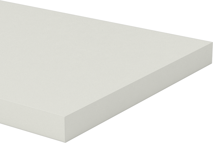 Yüksek Mukavemetli Yağa Dayanıklı Buna-N Kauçuk, Gıda Endüstrisi, Şerit, 2" x 36", 3/16" Kalınlık