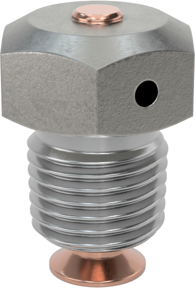 Havalandırma Deliği, Çelik, 3/8 NPT Erkek, 125 PSI Maksimum Basınç