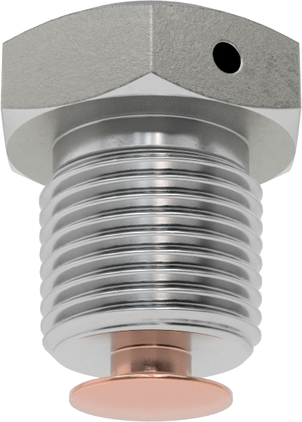 Havalandırma Deliği, Çelik, 1/2 NPT Erkek, 125 PSI Maksimum Basınç