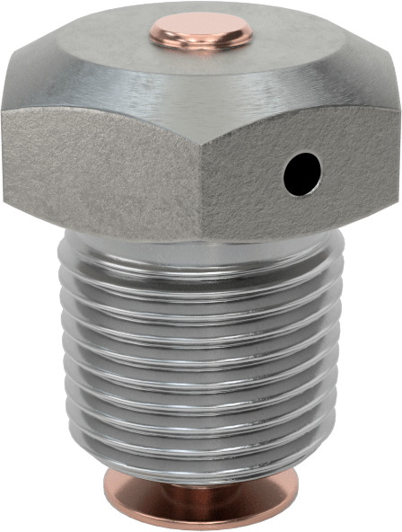 Havalandırma Deliği, Çelik, 1/2 NPT Erkek, 125 PSI Maksimum Basınç