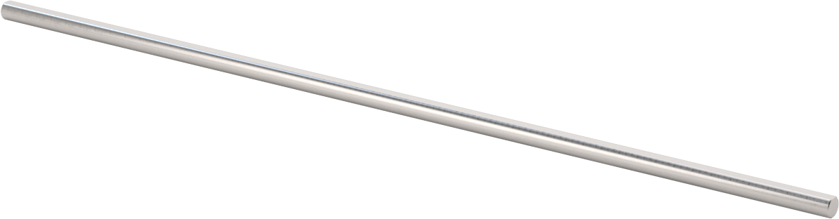 D-Profil Döner Mil, 1045 Karbon Çelik, 1/4" Çap, 12" Uzunluk