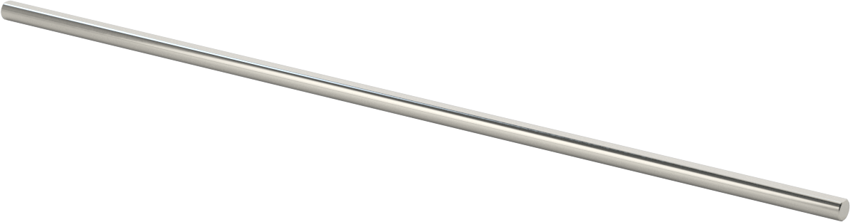 D-Profil Döner Mil, 303 Paslanmaz Çelik, 1/4" Çap, 12" Uzunluk