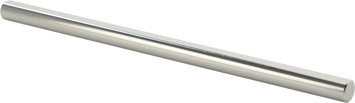 D-Profil Döner Mil, 303 Paslanmaz Çelik, 5/8" Çap, 12" Uzunluk