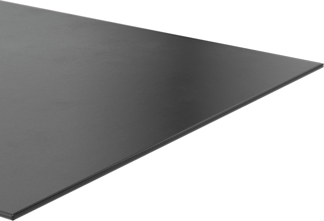 Ekonomik Aşınmaya Dayanıklı SBR Kauçuk, Yapışkan Sırtlı Levha, 3/32" Kalınlık, 12" x 12"