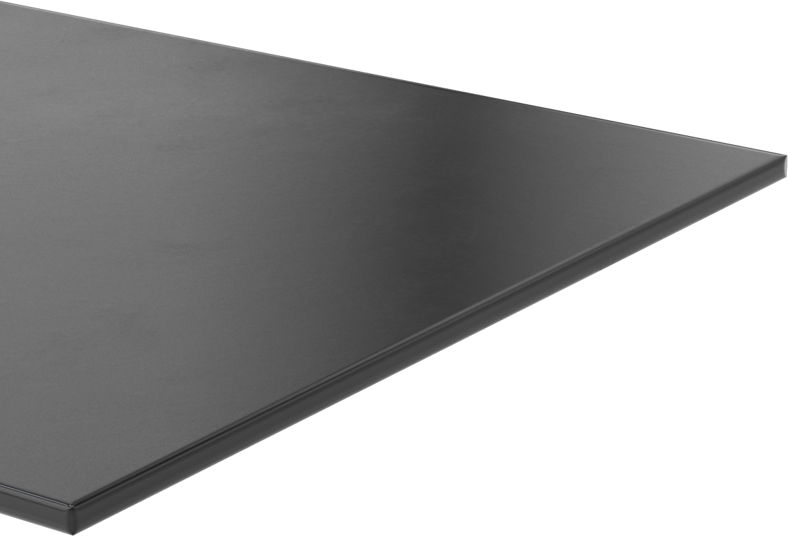 Ekonomik Aşınmaya Dayanıklı SBR Kauçuk, Yapışkan Sırtlı Levha, 1/4" Kalınlık, 12" x 12"