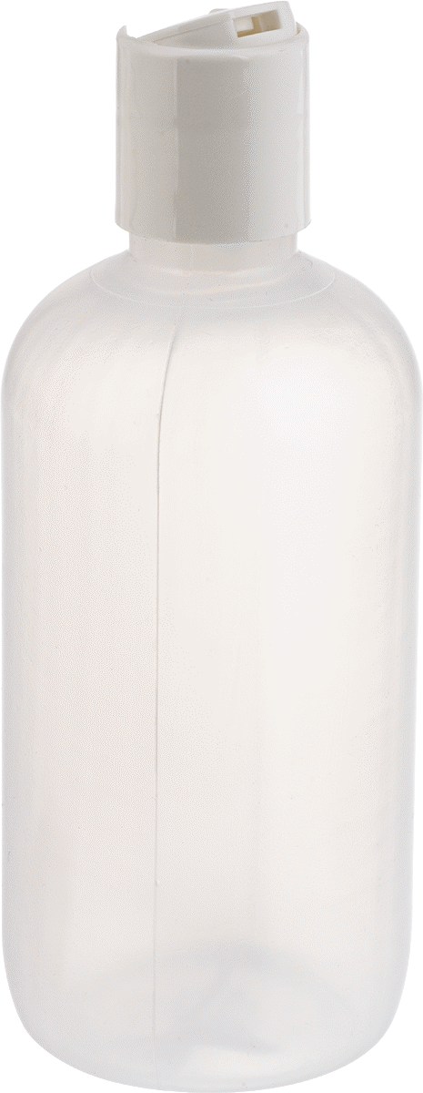Sıkma Şişesi, Aşağı İtme Nozullu, 8 FL oz Kapasite, 5-1/2" Yükseklik