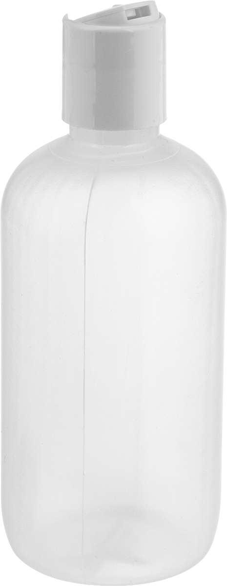 Sıkma Şişesi, Aşağı İtme Nozullu, 4 FL oz Kapasite, 4-3/8" Yükseklik