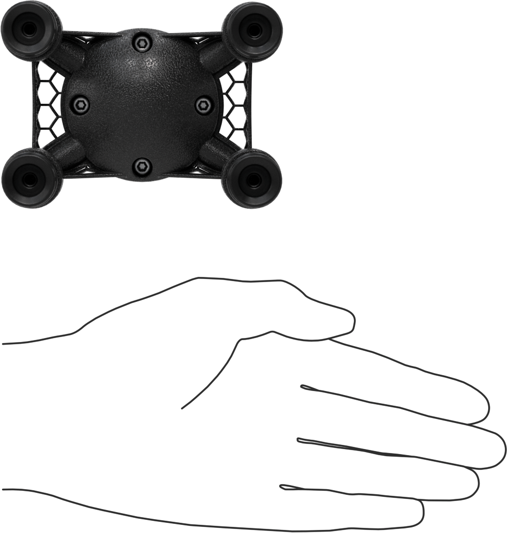 Hafif Ürünler için Robot Hazır Elektrikli Vakum Kaldırıcı için 4 Bardaklı Montaj