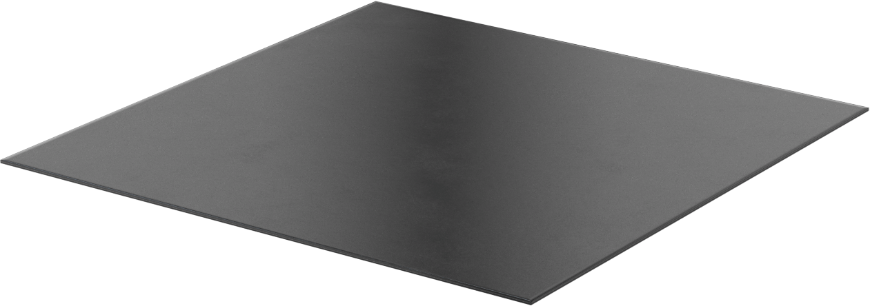 Kumaş Takviyeli EPDM Kauçuk Levha, 12" x 12", 1/16" Kalınlık