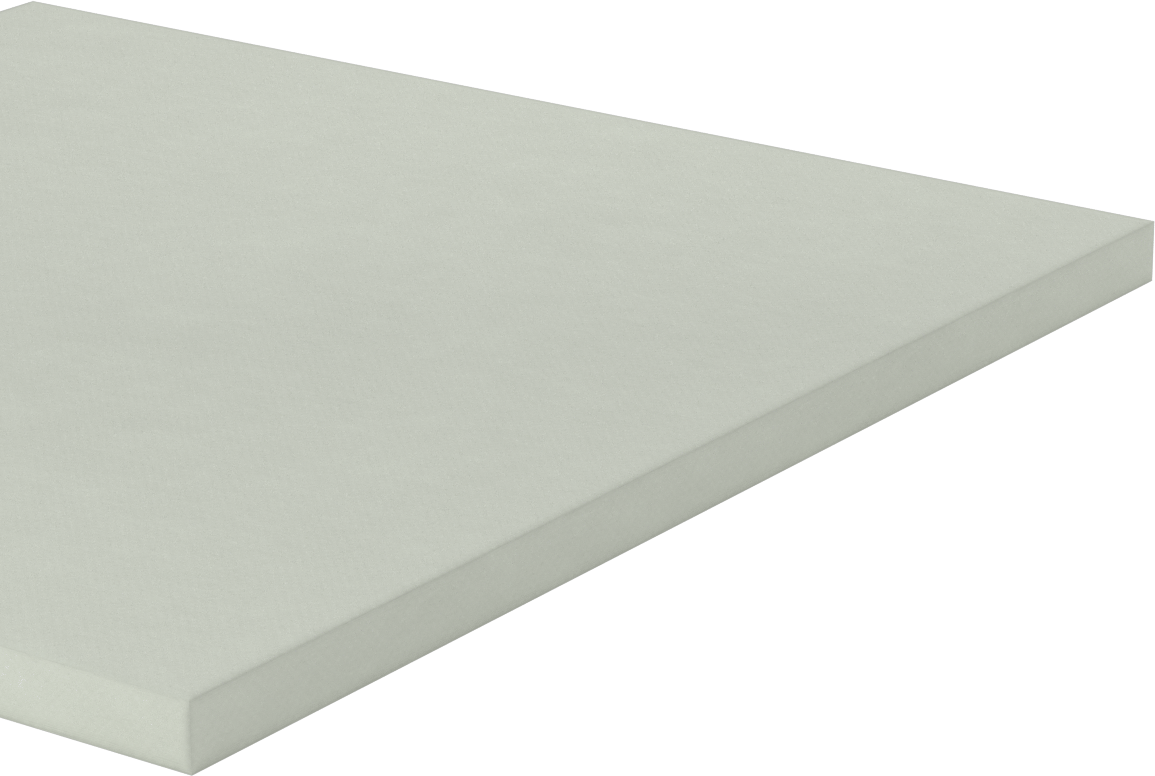 Ultra Yüksek Sıcaklığa Dayanıklı Garolite G-7 Levha, 12“ Genişlik x 12” Uzunluk, 1/2" Kalınlık