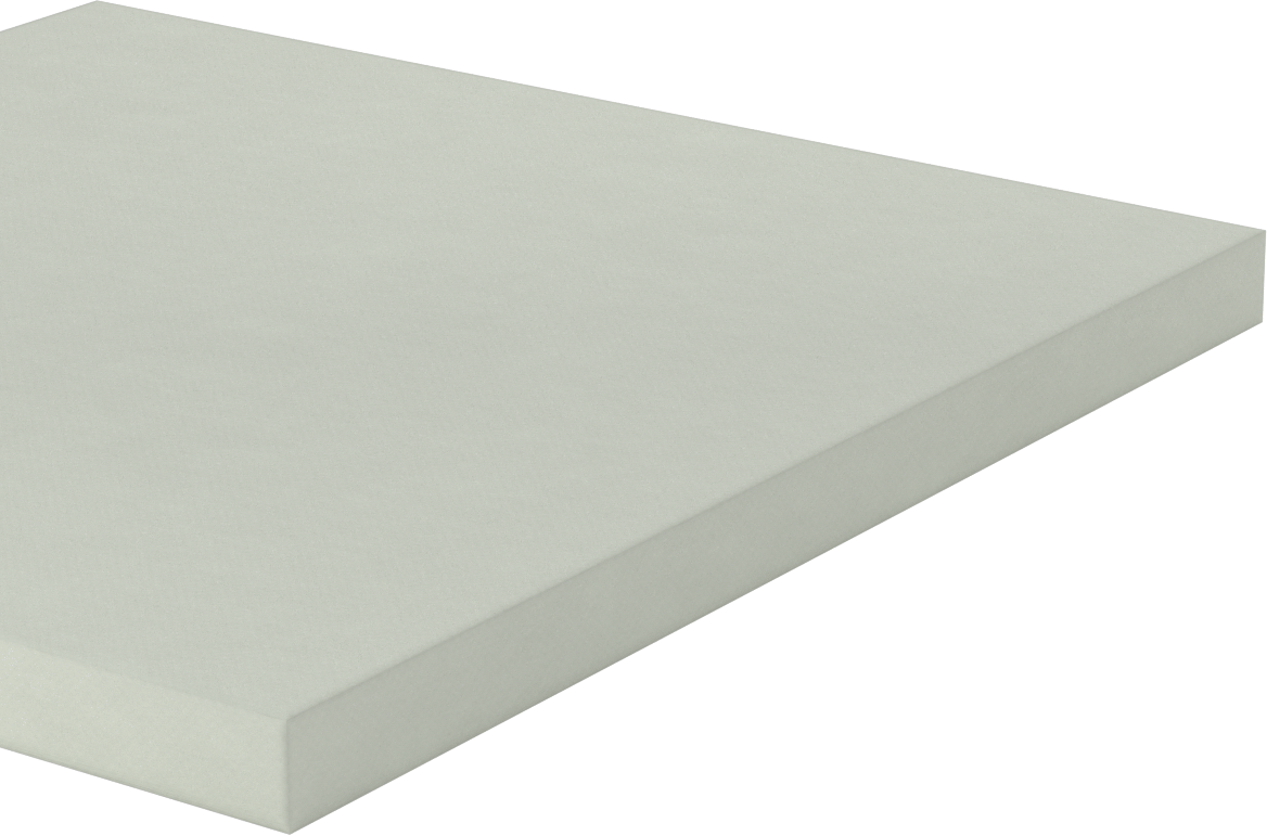 Ultra Yüksek Sıcaklığa Dayanıklı Garolite G-7 Levha, 12“ Genişlik x 12” Uzunluk, 3/4" Kalınlık