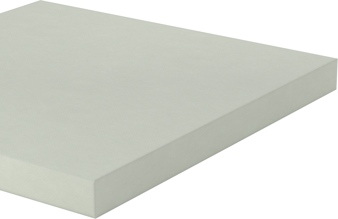 Ultra Yüksek Sıcaklığa Dayanıklı Garolite G-7 Levha, 12“ Genişlik x 12” Uzunluk, 1" Kalınlık
