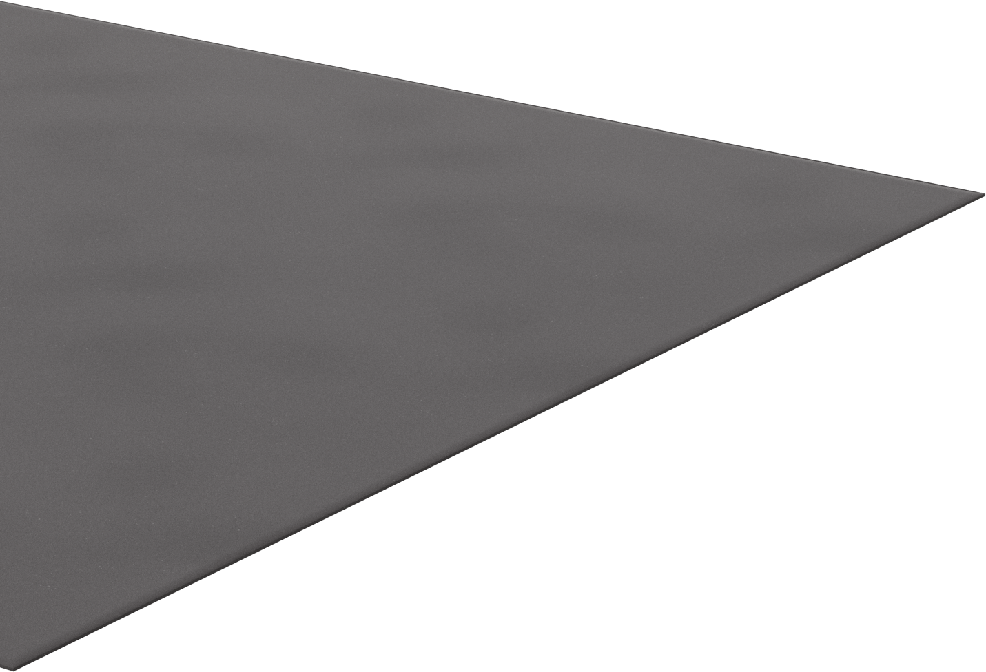 Hafif Hizmet Tipi Karışımlı EPDM Köpük Levha, Yumuşak, 1/16" Kalınlık, 42" Genişlik