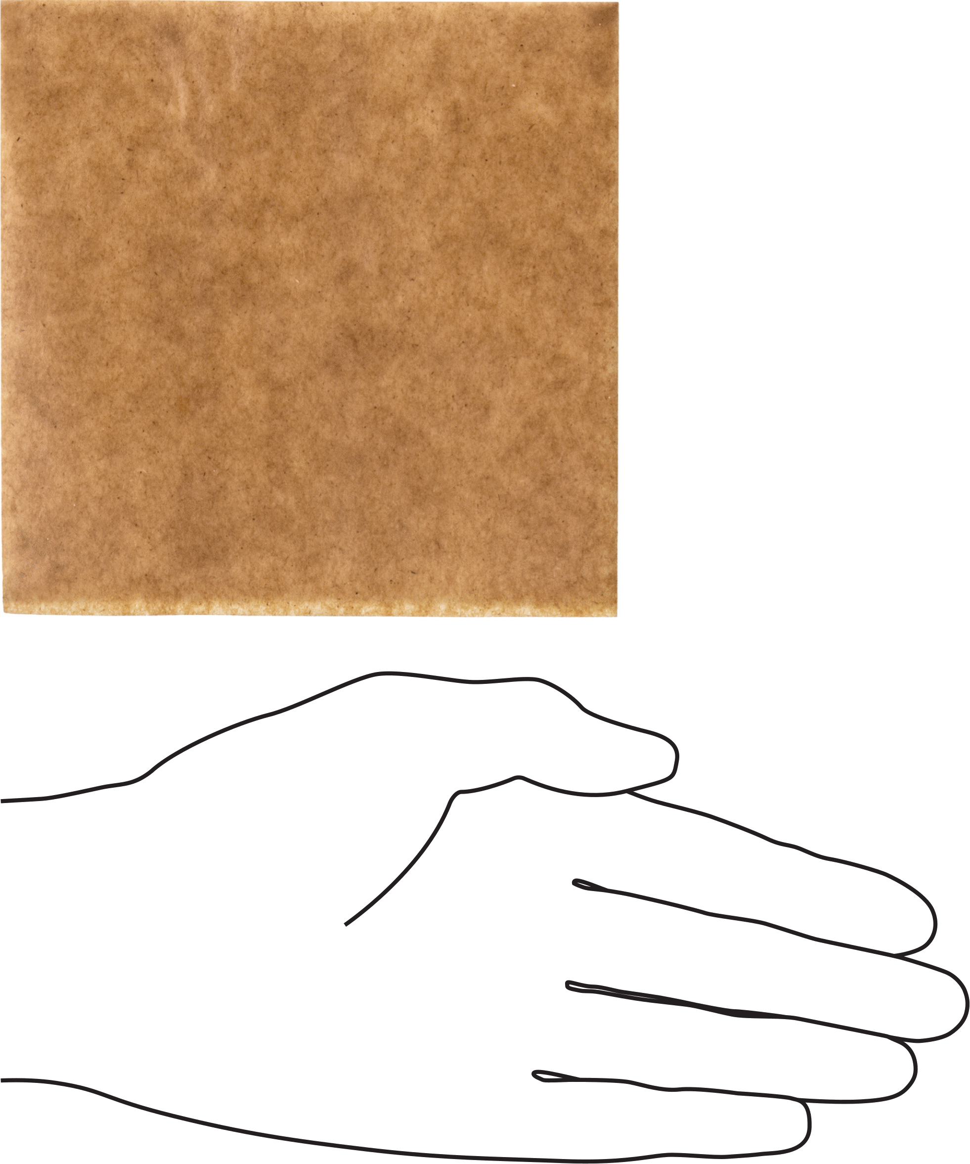 Mumlu Ambalaj Kağıdı Yaprakları, Her İki Yüzü Kaplamalı, 5“ Genişlik x 5” Uzunluk