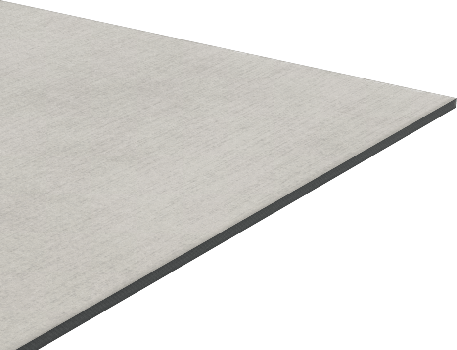 Kolay İşleme Sert Fiber Levha ve Çubuk, 12“ Genişlik x 12” Uzunluk, 1/8" Kalınlık