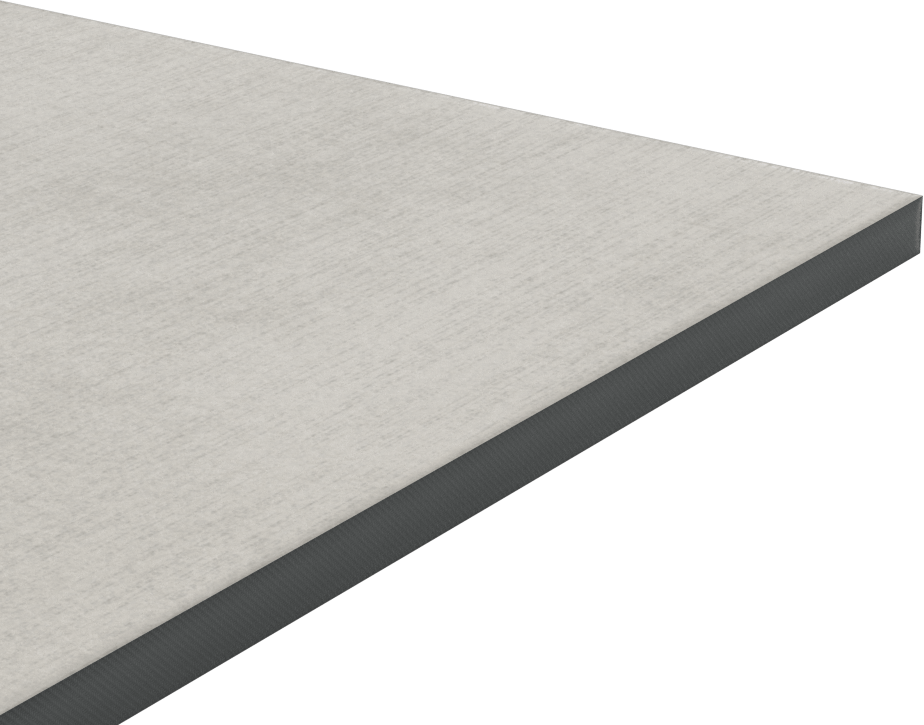 Kolay İşleme Sert Fiber Levha ve Çubuk, 12“ Genişlik x 12” Uzunluk, 3/8" Kalınlık