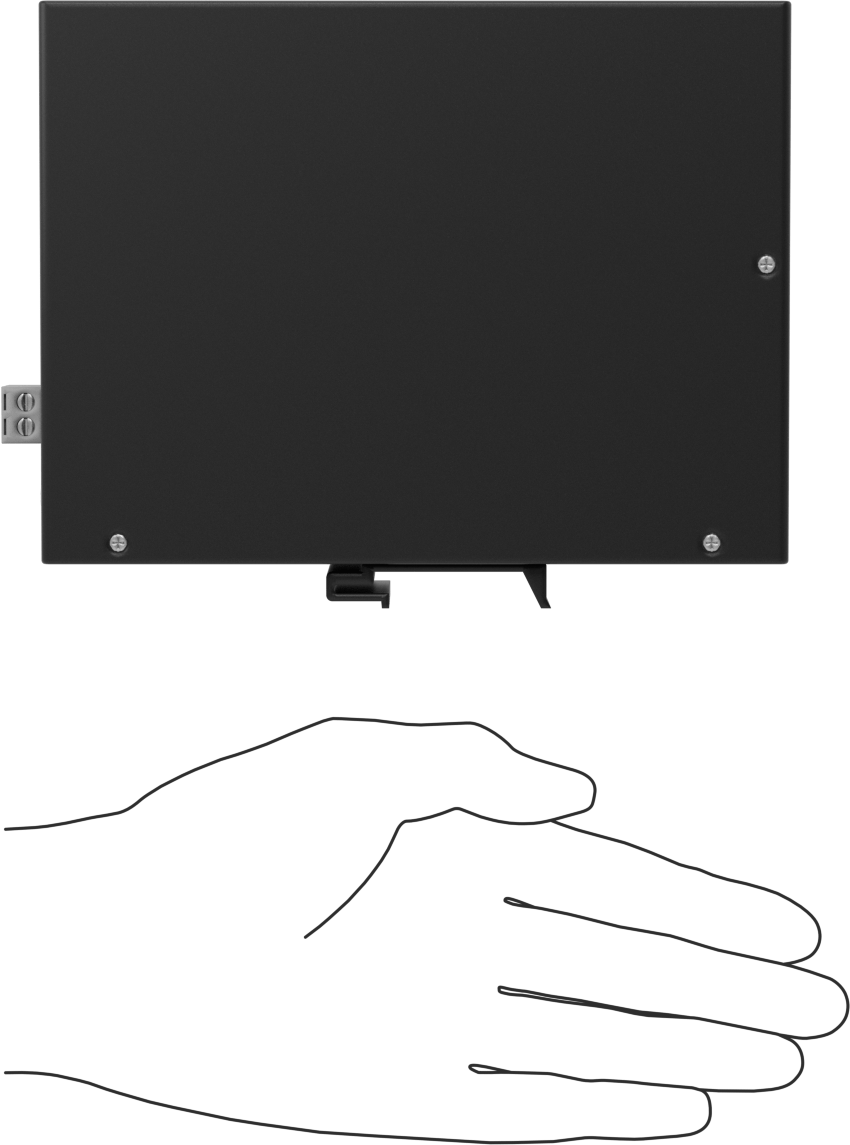DIN Ray Montajlı Ethernet Anahtarı, 16 RJ45 Ports, 12-48V DC