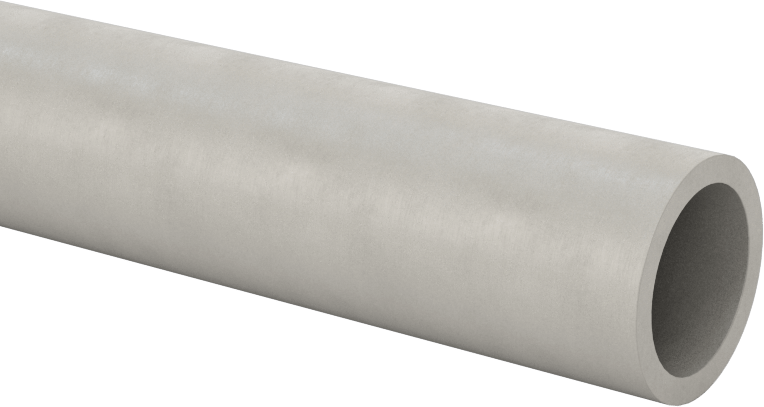 Easy-Machine Sert Fiber Yuvarlak Boru, 40" Uzunluk, 9/16" OD, 7/16" ID