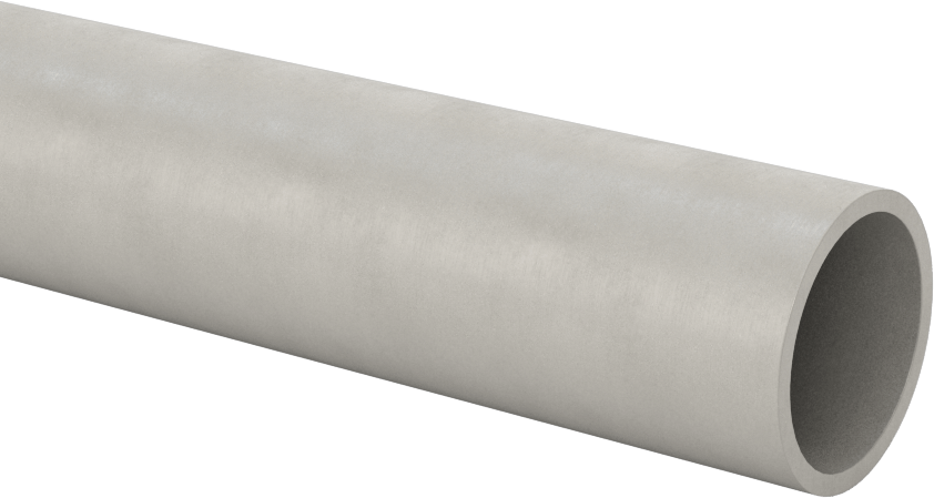 Easy-Machine Sert Fiber Yuvarlak Boru, 40" Uzunluk, 7/8" OD, 3/4" ID
