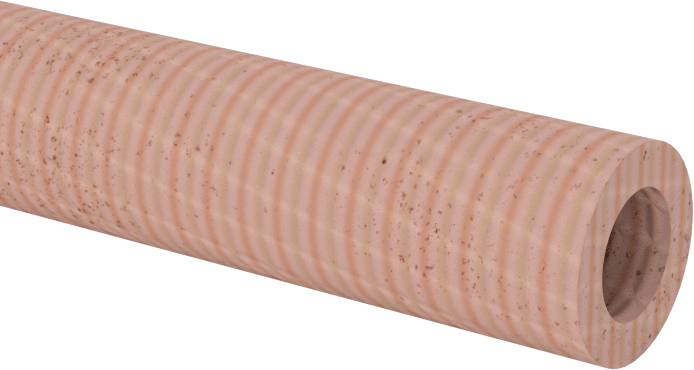 Ekonomik Garolite CE Tüpler, 1/16" Duvar Kalınlığı, 5/16" OD, 3/16" ID, 40" Uzunluk