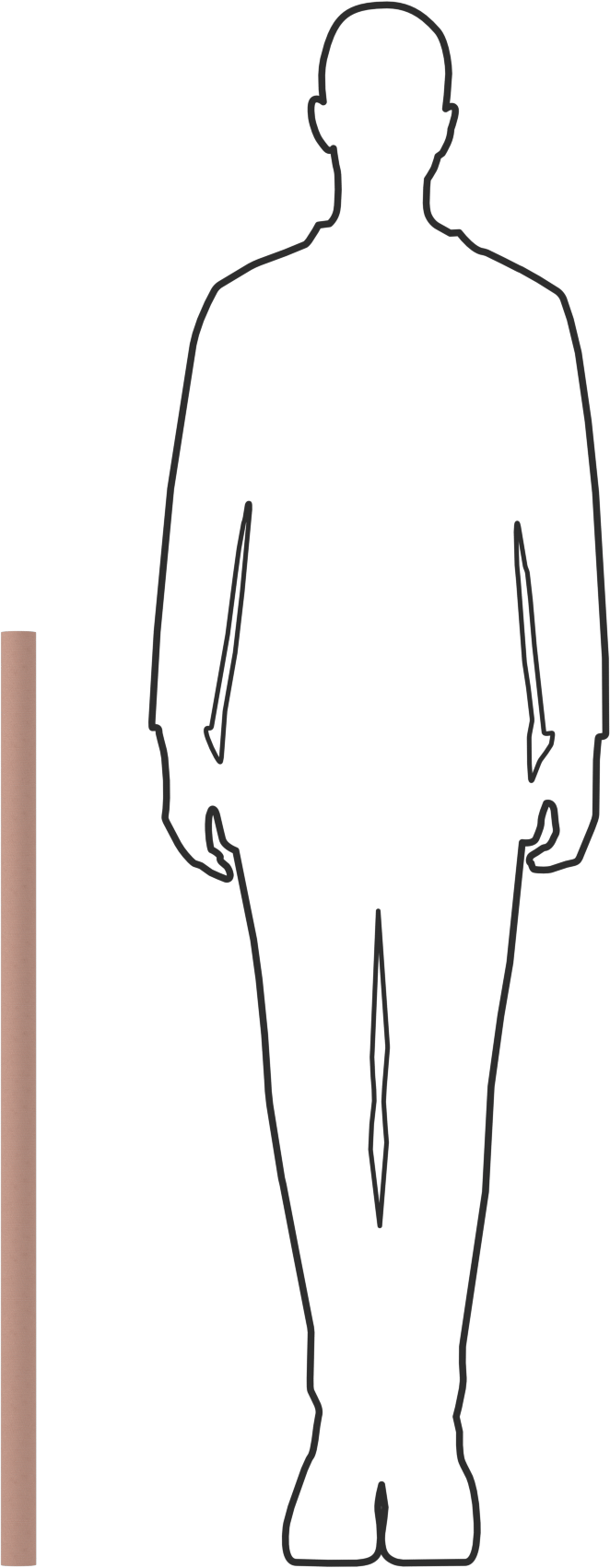 Ekonomik Garolite CE Tüpler, 1/8" Duvar Kalınlığı, 1-1/2" OD, 1-1/4" ID, 40" Uzunluk