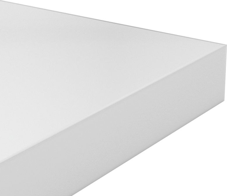 Esnek Polietilen LDPE Levha, 6" x 6" x 3/4"