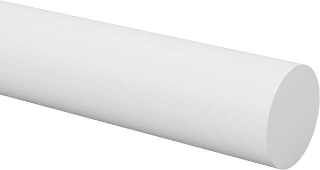Polipropilen Çubuk, 3/16" Çap, 4 Fit Uzunluk