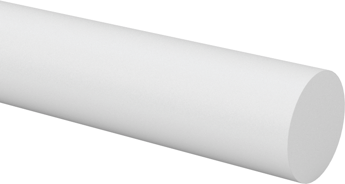 Polipropilen Çubuk, 3/8" Çap, 8 Fit Uzunluk