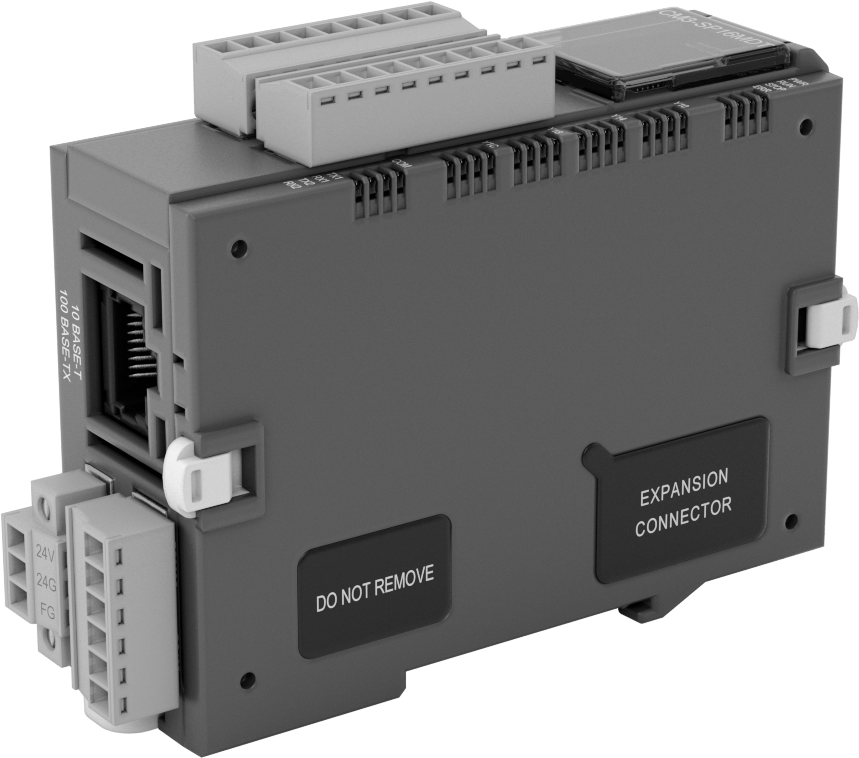 PLC, 1 Ethernet Bağlantısı ve 8 NPN Transistör Çıkışı ile